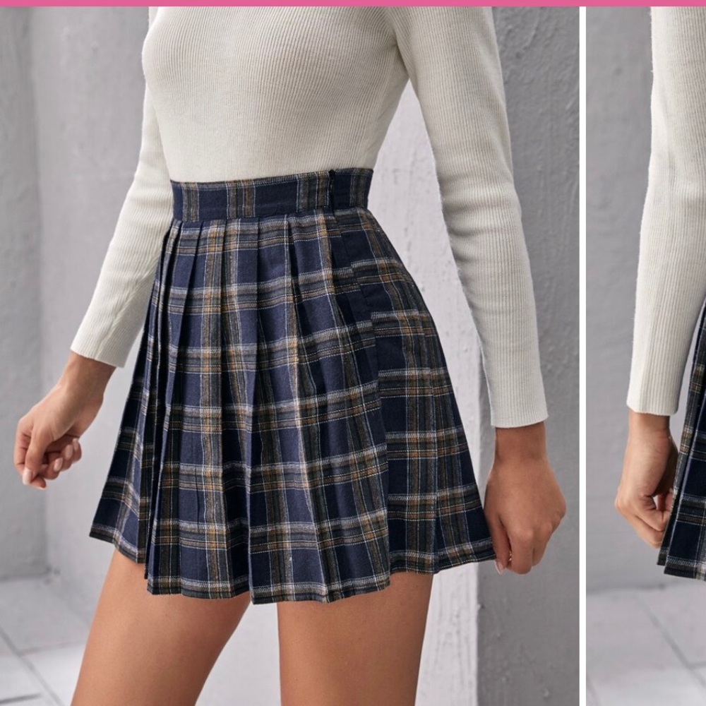 Plaid skirt